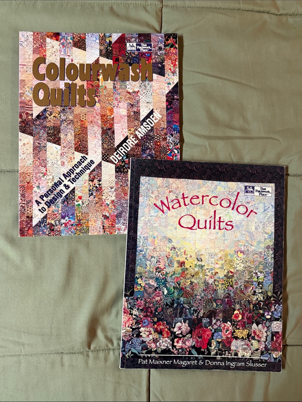 Colourwash Quilt Book and Watercolor Quilt Book